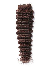 Weft Extension Deep Wave #4 chocolate brown
